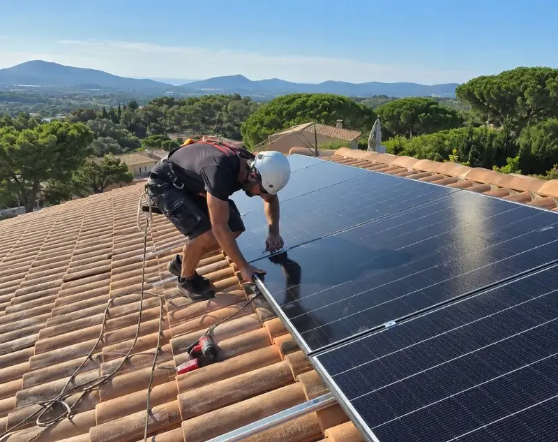 Installateur panneaux solaires Sainte-Catherine — pose photovoltaïque sur toiture